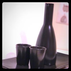 Black Sake Set